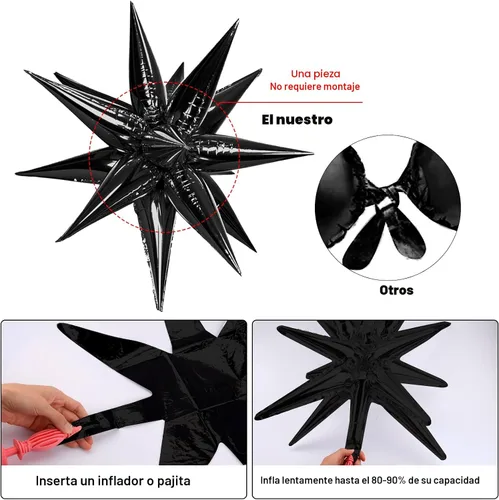 Vista 7 de Decoraciones de Cumpleaños Rojas para Hombres Mujeres Niños Niñas, 75 PCS Decoraciones de Fiesta Rojas y Negras Telón de Fondo Pancarta de Feliz