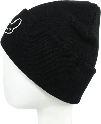 Vista 6 de Bad Rabbit Bunny Merch - Gorro de punto con puños, gorro diario para hombres y mujeres