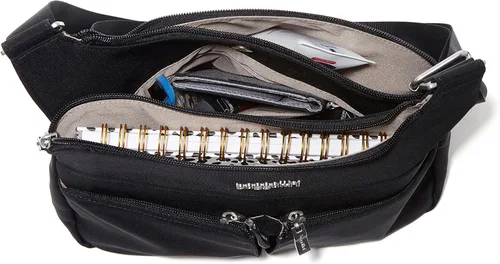 Vista 5 de Baggallini Cross Over Crossbody Bag - Lightweight Water Resistant Travel Purse