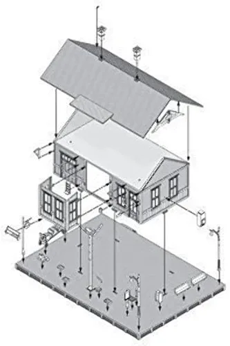 Vista 6 de Maqueta de Woodland Station