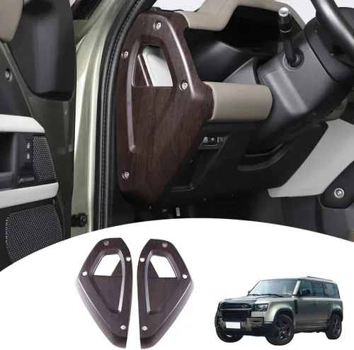 Vista 9 de Adhesivo decorativo para Land Rover Defender 2020-2025, 90, 110, 130, accesorios interiores (marrón)