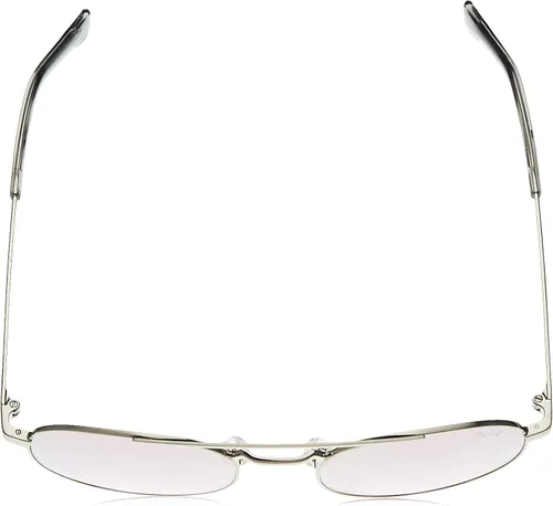 Vista 4 de Bolle OVA - Gafas de sol de plata brillante unisex talla S