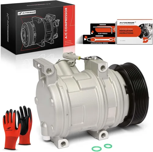 Vista 10 de A-Premium Compresor de aire acondicionado con embrague compatible con Scion tC 2.4L 2007-2010 Coupe, 10S15C Tipo de compresor