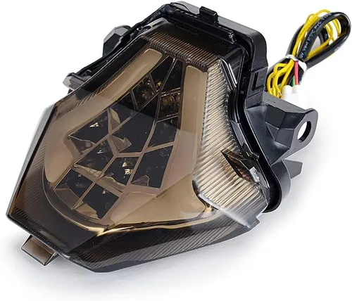Vista 4 de MZS Luz trasera de motocicleta + enlace de bajada compatible con FZ07