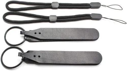 Vista 5 de Correas para nudillos con correas de muñeca compatibles con Oculus Quest 2 VR Anti-caída Accesorios de agarre de mano