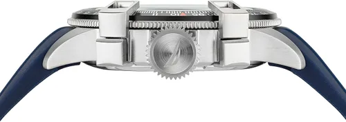 Vista 2 de Nautica NAPBFF101 BFC - Reloj con correa de silicona grisnegroazul para hombre, Azul