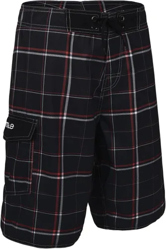 Vista 2 de Nonwe Pantalones cortos de playa ligeros y sólidos para hombre con forro, Azul