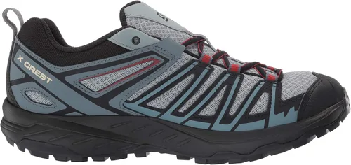 Vista 6 de Salomon Zapatos de senderismo X Crest para hombre negro marrón DM US