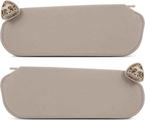 Vista 19 de Visor de sol para pasajero derecho gris sin techo solar para 2002-2005 para Dodge para Ram 1500, 2003-2005 para Dodge para Ram 2500, 2003-2005