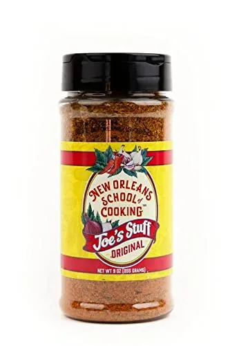 Vista 2 de Joe's Stuff Original Blend Seasoning From New Orleans School of Cooking (4.5 onzas)