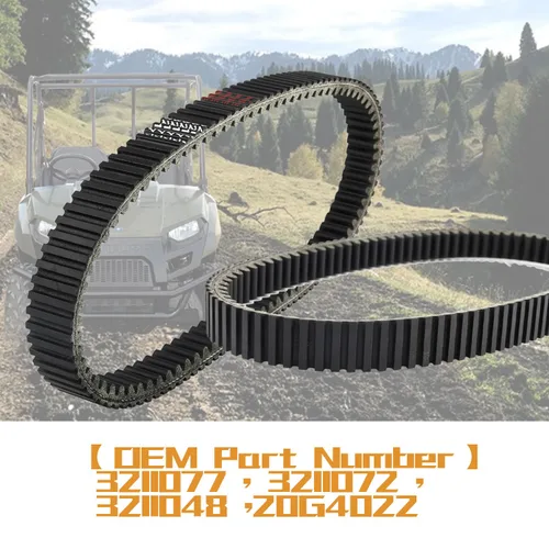 Vista 4 de KARSEE Correa de transmisión 3211077 20G4022 CVT ATV Correa compatible con Polaris Sportsman 400 500 Ranger 500 Scrambler Magnum Reemplazar 3211072