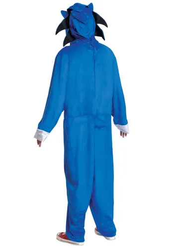 Vista 2 de Disfraz de Sonic de la película Sonic 2 para adultos Multicolor