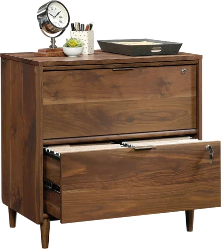 Vista 4 de Sauder Clifford Place Archivador Lateral, acabado Grand Walnut