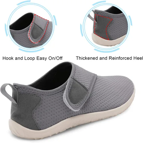 Vista 4 de Spesoul Zapatos acuáticos transpirables de secado rápido para mujer y hombre, calcetines acuáticos suaves para senderismo, natación, playa, surf
