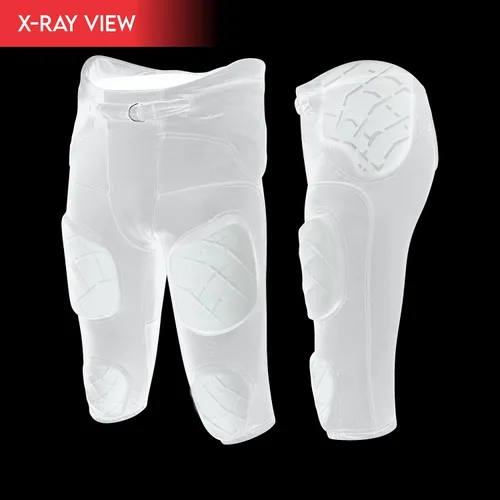 Vista 6 de Exxact Sports Pantalones de fútbol integrados para adultos 'Gladiator' Pantalones de juego de fútbol elásticos en 4 direcciones para hombre