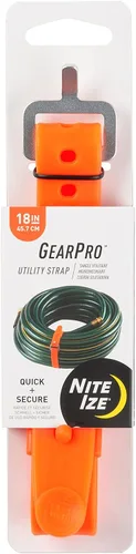 Vista 10 de Nite IZE, Inc. USS12-01-R3 Nite IZE GearPro Correa de Utilidad para Asegurar Lonas, Mangueras, Esquís, Madera, Límite de Carga de 70 lb, 12 Negro