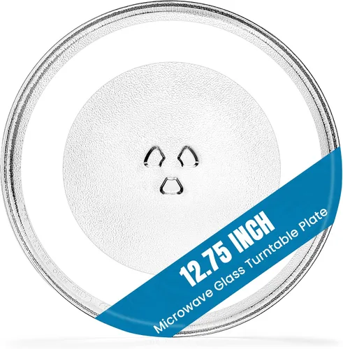 Vista 10 de Reemplazo de placa giratoria de vidrio para microondas de 11.25 pulgadas, compatible con Samsung y GE, placa de vidrio para microondas de 11 1/4