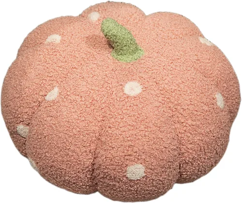 Vista 10 de Almohada decorativa de calabaza, cojín de suelo, cojín de sofá, almohada de lectura para automóvil (azul, 7.8 pulgadas)