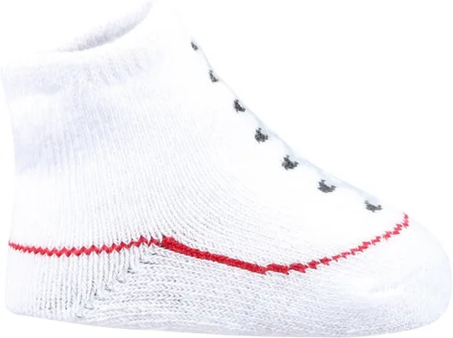 Vista 2 de Converse Botines Chuck para bebé, paquete de 2 (B(LC0001-023)W, 0-6 meses), Blanco