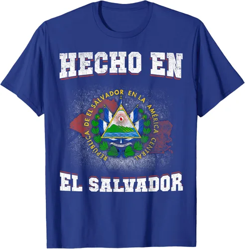 Vista 19 de Camisa de la bandera de El Salvador hecha en El Salvador