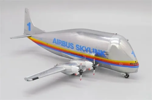 Vista 5 de Alas JC para aeronave AERO SPACELINES Super Guppy para Airbus SKYLINK 377SGT F-BTGV 1/200 DIECAST modelo preconstruido