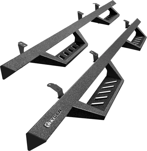 Vista 9 de Tyger Auto LanderX - Estribo compatible con Toyota Tundra 2007-2021 CrewMax TG-LX3T84118 Barras Nerf de riel de paso lateral