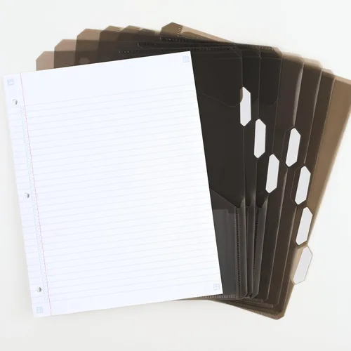 Vista 6 de Five Star Flex - Cuaderno recargable + aplicación de estudio, papel rayado universitario y carpeta de anillos TechLock de 1-1/2 pulgadas