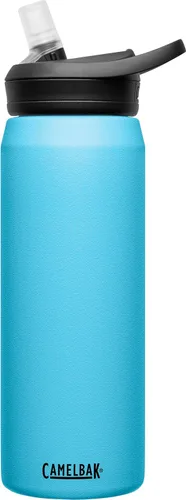Vista 8 de CamelBak - Eddy+ - Botella de agua con aislante al vacío de acero inoxidable, 20 onzas, color negro