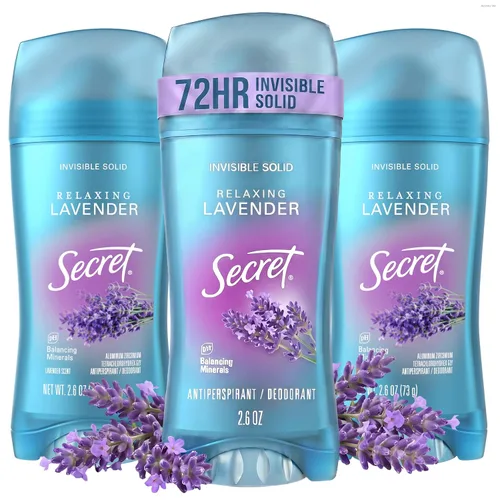Vista 15 de Secret Fresh Desodorante antitranspirante para mujer, protección transpirable contra el sudor y el olor, frescura instantánea y suave, mineral