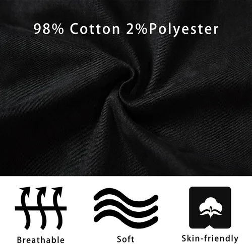 Vista 6 de Pantalones de senderismo para hombre, pantalones cargo Ripstop para exteriores, multibolsillo, pantalones militares casuales de trabajo