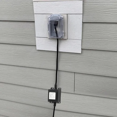 Vista 6 de onlyfire - Transformador de paisaje impermeable de 60 W, 110/120 V a CA 12 V/5 A