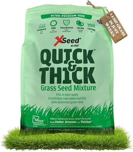 Vista 9 de Mezcla de semillas de césped X-Seed Ultra Premium, rápido y grueso, North