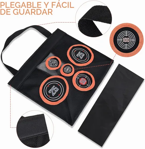 Vista 5 de Pokiiulk Dardos Balas de Repuesto Compatibles con Pistolas Nerf, 1000 Piezas de Dardos de Espuma Compatibles con Fiesta Nerf con Bolsa de Malla