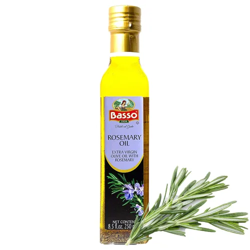 Vista 12 de Aceite de Oliva Extra Virgen con Albahaca para Sumergir y Degustar 8.5 fl oz (250 ml) Aceite de oliva con infusión de albahaca para sumergir