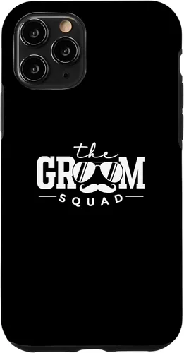 Vista 10 de iPhone 15 The Groom Squad Sunglasses Wedding Bachelor Party Groomsmen Case