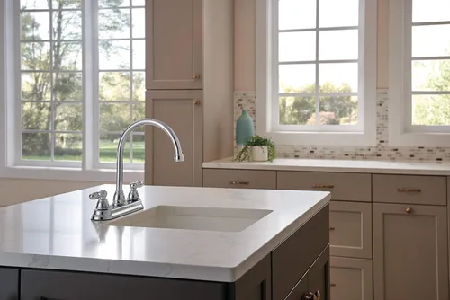 Vista 7 de Peerless Claymore P299575LF - Grifo para fregadero de cocina con pulverizador lateral, cromado
