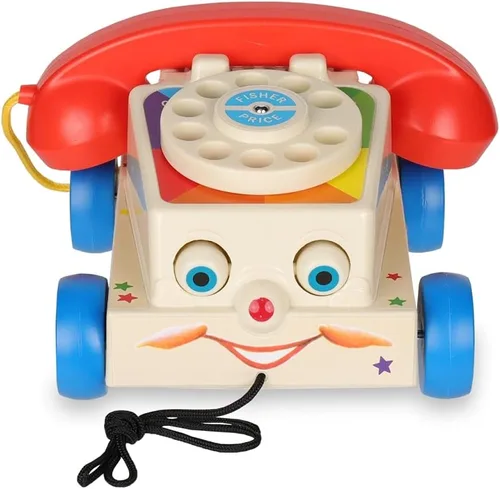 Vista 3 de Teléfono clásico con parloteo de Fisher Price