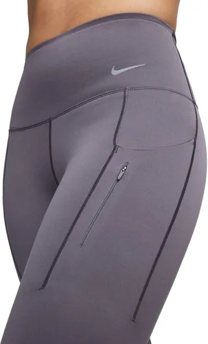 Vista 4 de Nike Go - Leggings 78 de cintura alta con bolsillos para mujer