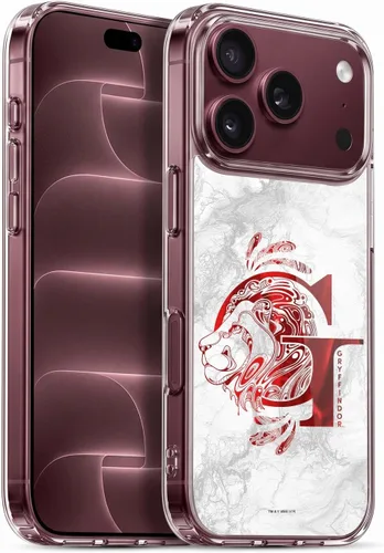 Vista 112 de Head Case Designs Funda de gel con licencia oficial de Harry Potter Gryffindor Aguamenti Deathly Hallows IX [grado militar] compatible con Apple