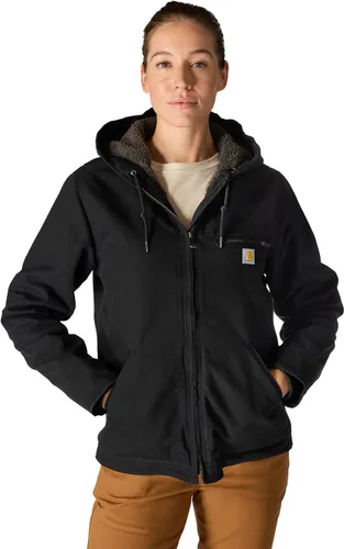 Vista 9 de Carhartt Chaqueta Iconic Washed Duck Sierra para mujer Albahaca