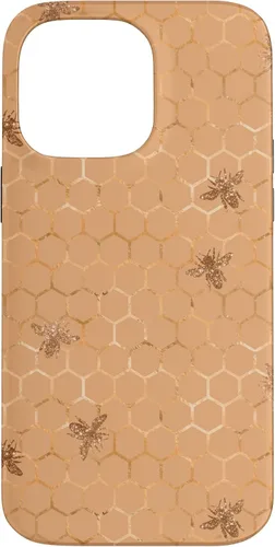 Vista 21 de Honey Comb Honey Bee Pretty Garden - Carcasa para iPhone 17