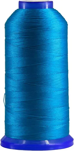 Vista 29 de Selric [1200 yardas/26 colores disponibles] Tex 135 Hilo de nailon unido para costura de cuero 420D/3 T135#138 Hilo de tapicería resistente