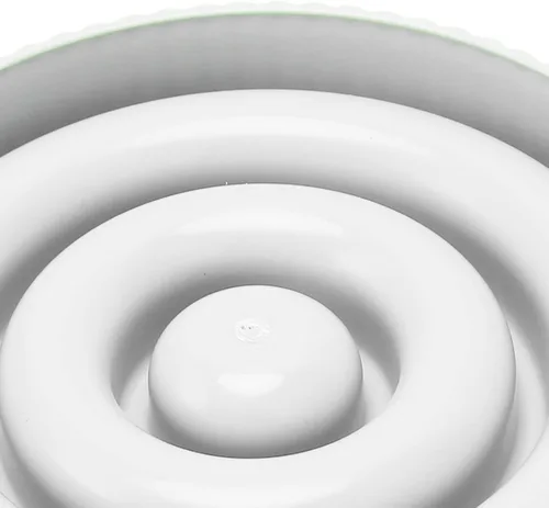 Vista 9 de Slow Feeder Dog Bowl, 6.7 Inch, Non Slip Base, Anti Gulping (White)