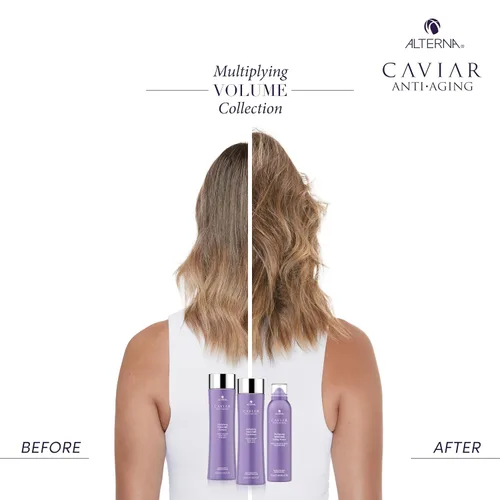Vista 5 de Alterna CAVIAR Anti-Aging Multiplying Volume Shampoo For Fine, Limp or Thin Hair Create Instant Volume and Thickness Sulfate Free