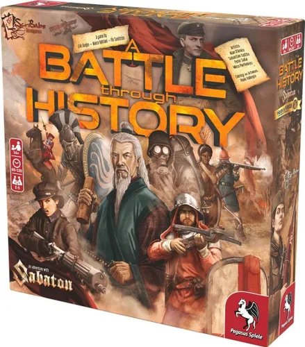 Vista 3 de Una batalla a través de la historia - Juego de mesa de Pegasus Spiele 2-5 jugadores - Juegos de mesa para la familia - 60-120 minutos de juego
