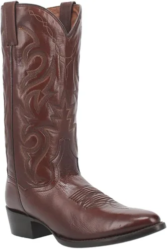 Vista 2 de Dan Post Botas Milwaukee con punta redonda para hombre, color negro, Negro