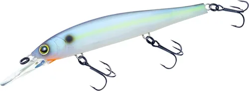 Vista 9 de YO-ZURI 3DB Jerkbait Deep 4.331 in Suspend Type Bass Señuelo Sábalo sexy fantasma mate