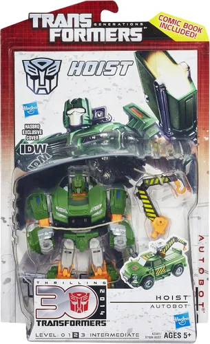 Vista 2 de Transformers Generations Deluxe Class - Figura de acción de polipasto