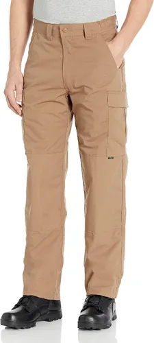 Vista 4 de Tru-Spec pantalones tácticos de bolsillo cargo para hombre de la serie 24-7 simplemente tácticos, poliéster algodón rip-stop Negro