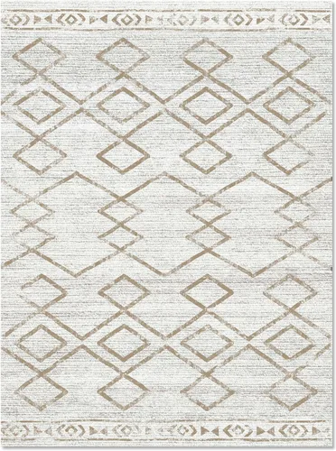 Vista 89 de jinchan Alfombra marroquí de pasillo 2x6 - Alfombra de pasillo lavable a máquina para cocina, alfombra moderna geométrica suave de pelo bajo